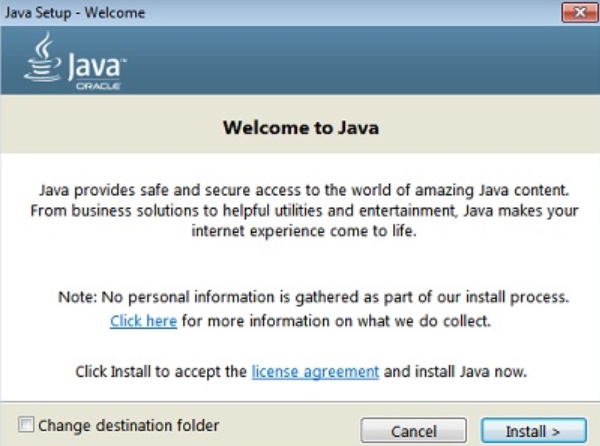 Install new java version mac